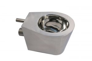 stainless steel western toilet