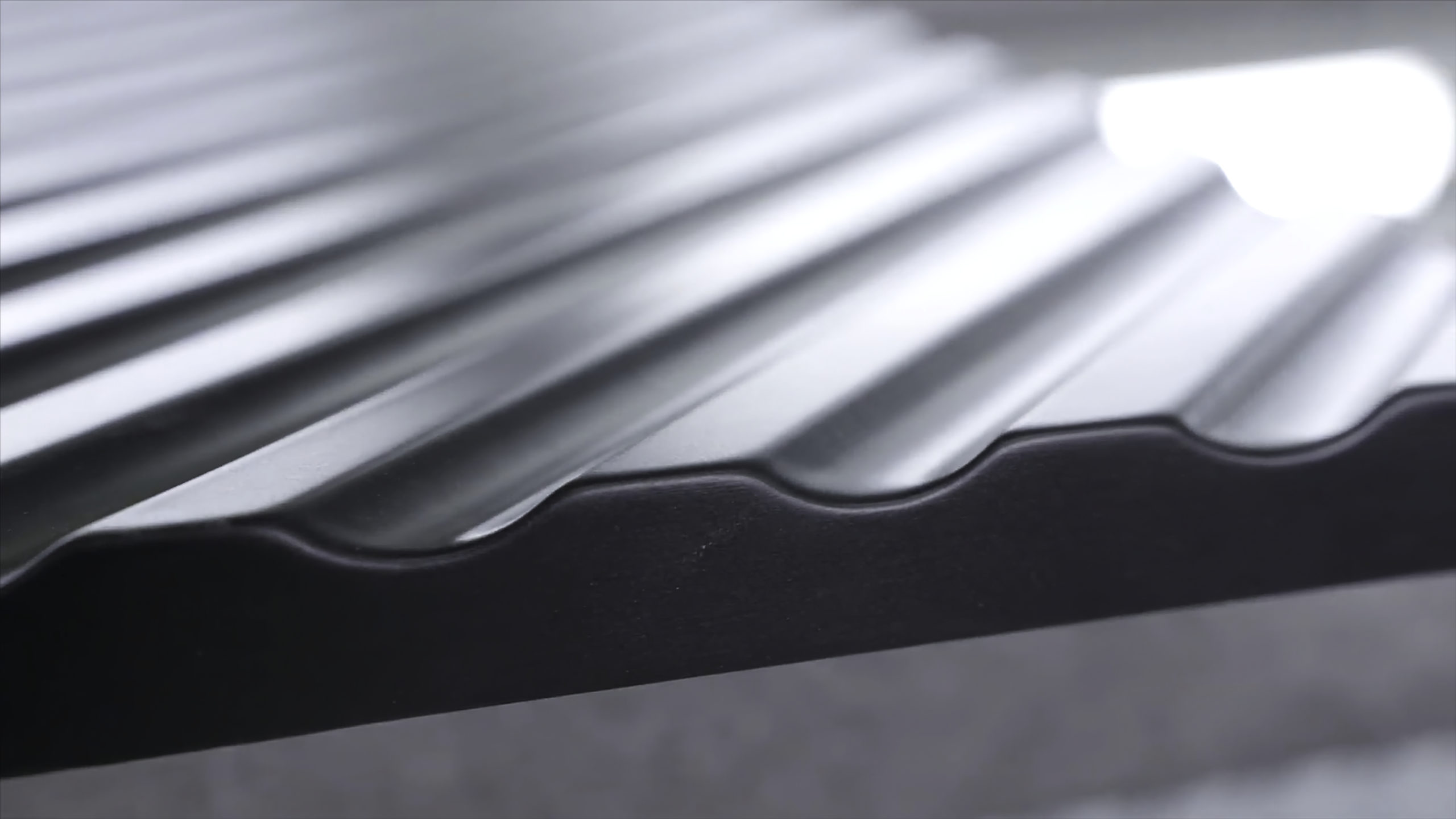 Aluminium roof