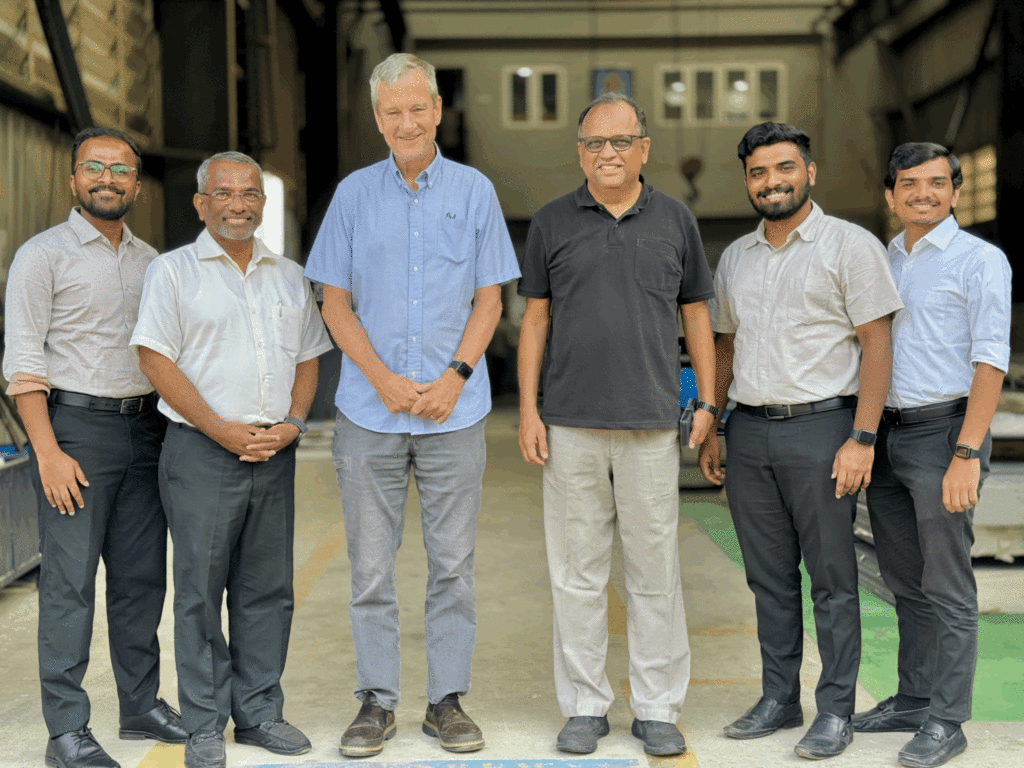 Mr. Alan Barnhart visits fabrimech