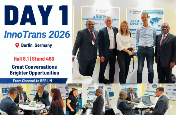 Day 1 at Innotrans